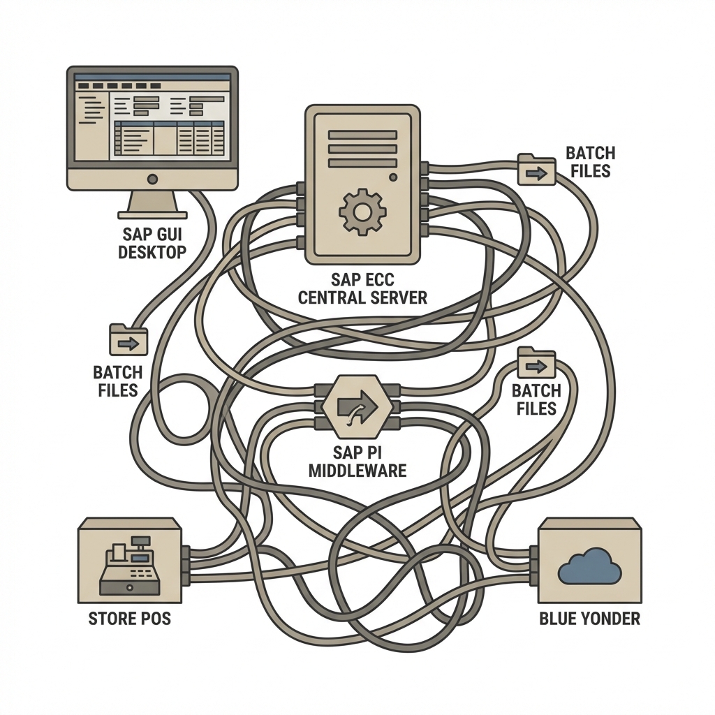 Legacy SAP Architecture